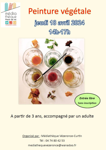 AffichePeintureVgtale